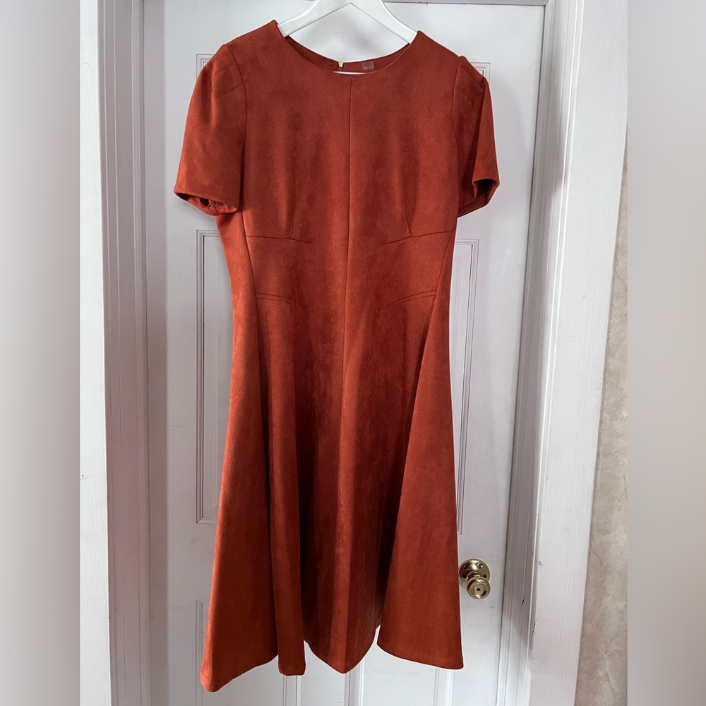 Suede Dress